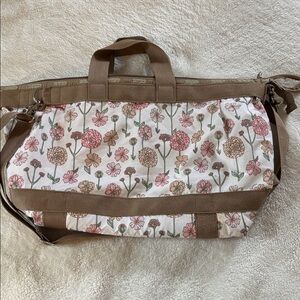 Le Sport Sac Floral Travel Bag - 🌺 🌼 🌹